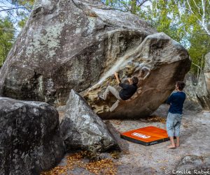 machapuchare yoga escalade forêt de fontainebleau