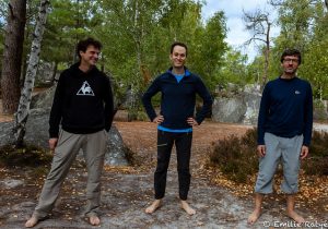 machapuchare yoga escalade forêt de fontainebleau