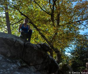 machapuchare yoga escalade forêt de fontainebleau
