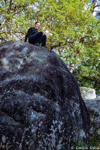 machapuchare yoga escalade forêt de fontainebleau