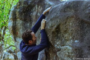 machapuchare yoga escalade forêt de fontainebleau