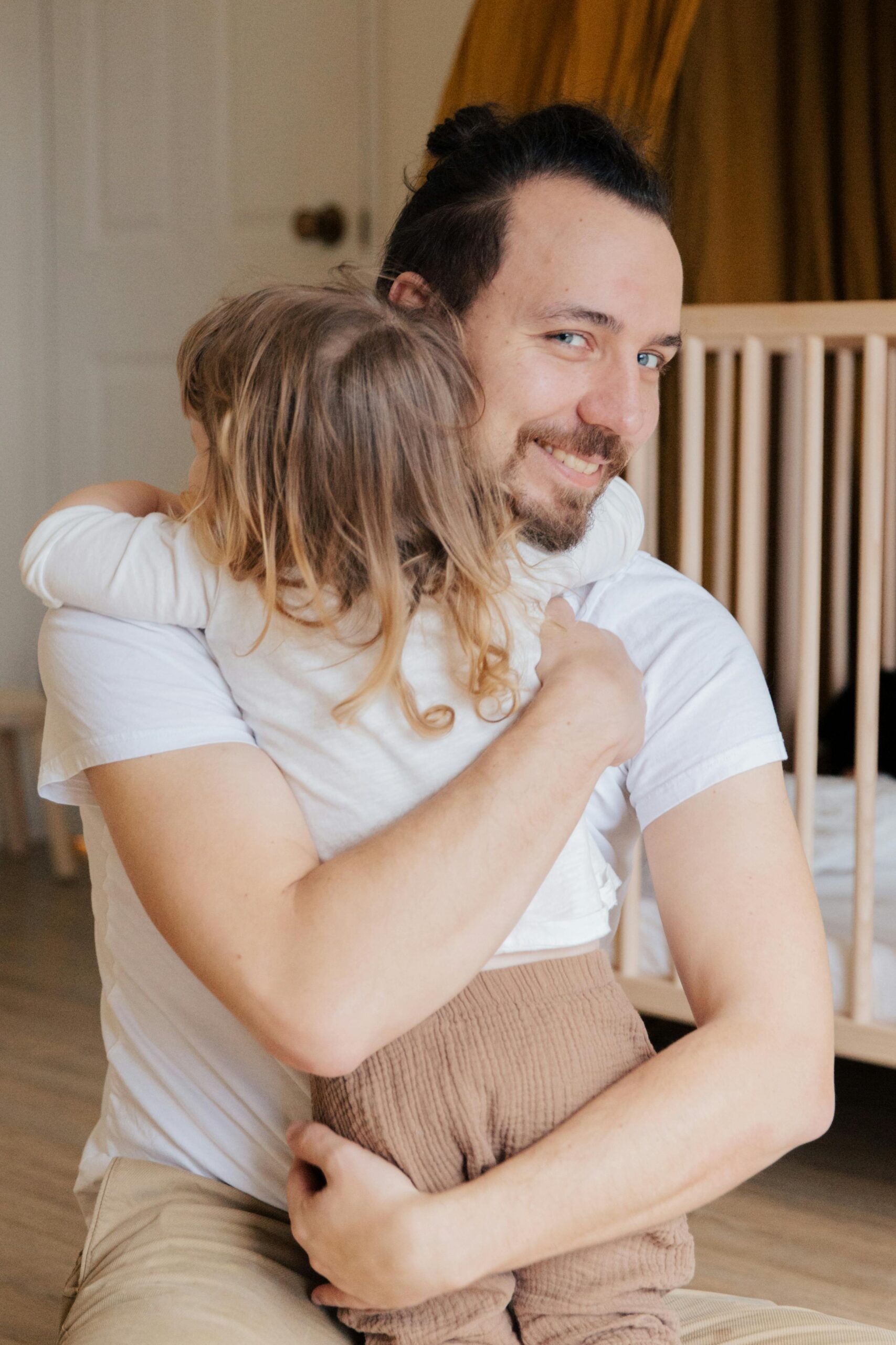 papa calin petite fille