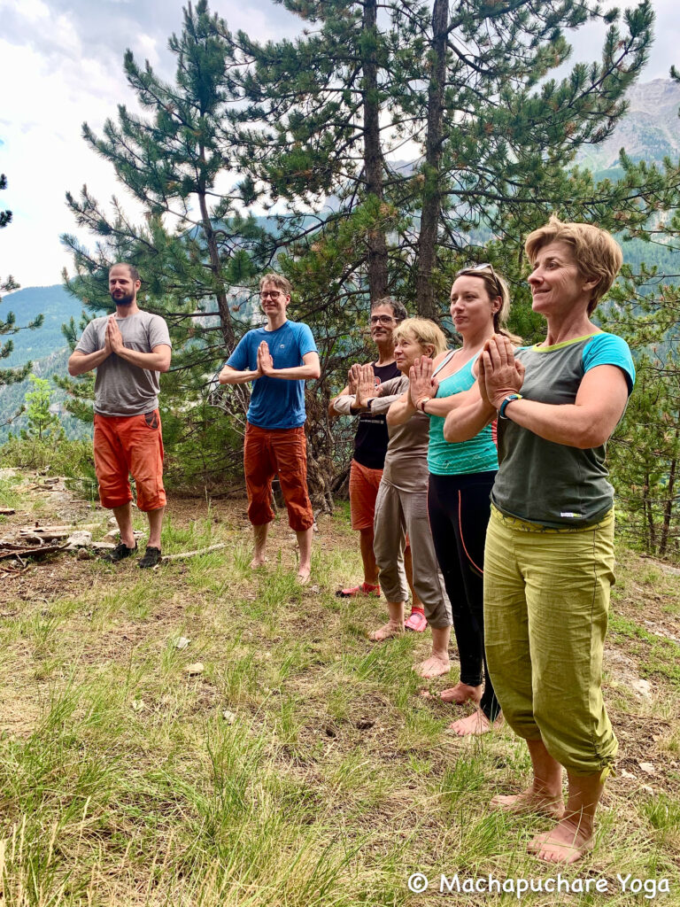 Stage Yoga escalade - Emilie Ratyé Photographie et Machapuchare Yoga