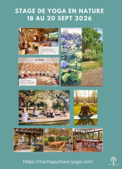 STAGE YOGA NATURE SEPTEMBRE 2026